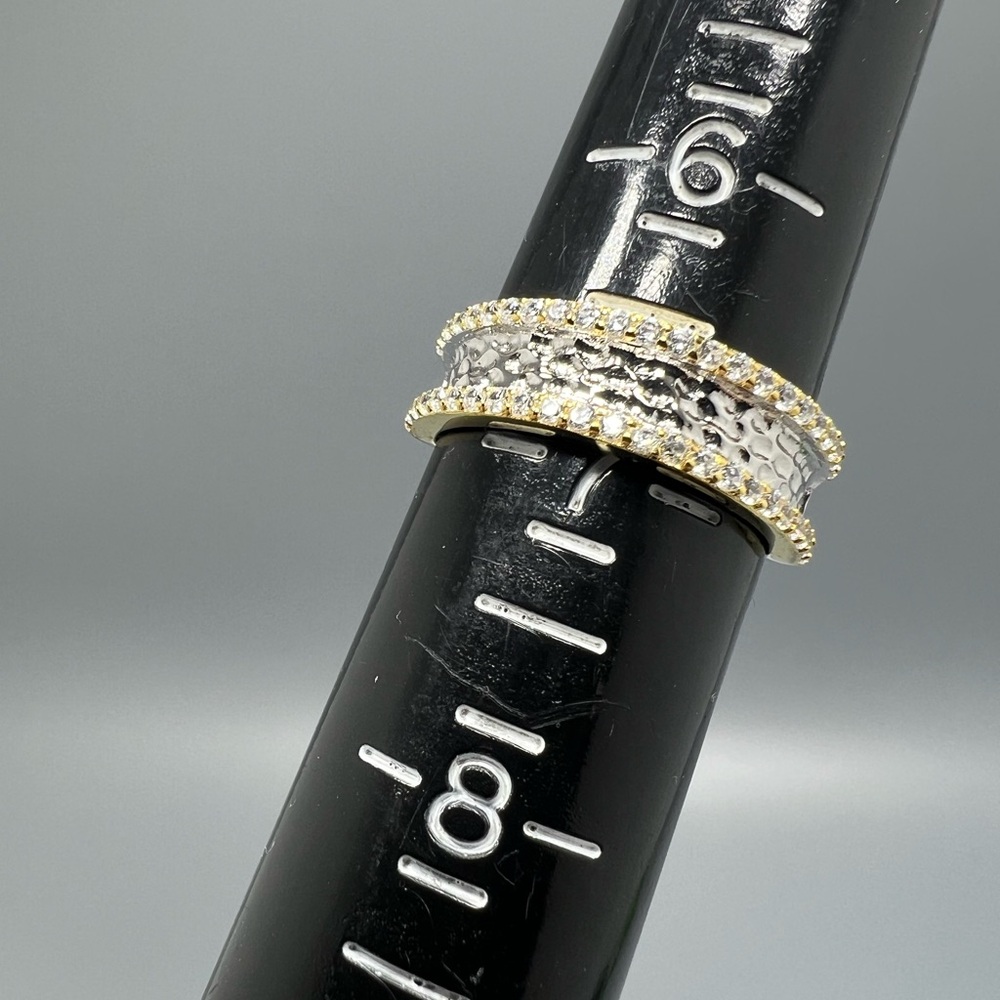Sterling Silver & Cubic Zirconia Ring